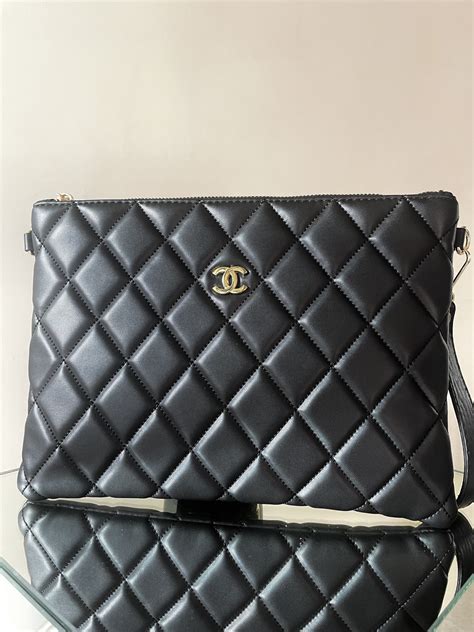 chanel inspired clutch